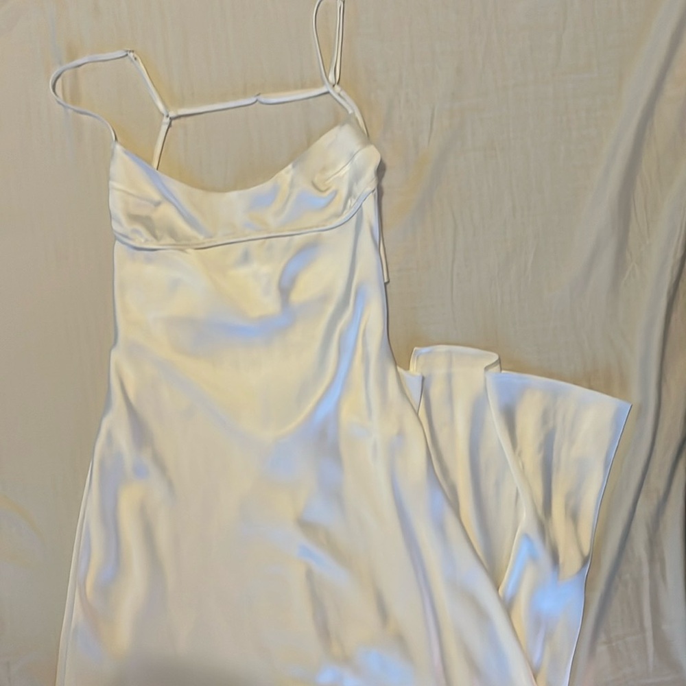 Zara Satin Corset Dress